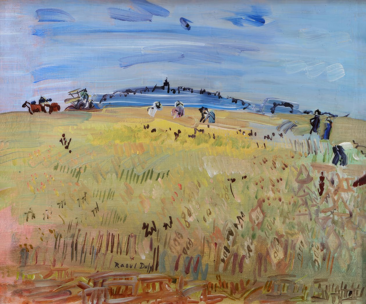 Høst i Langres af Raoul Dufy