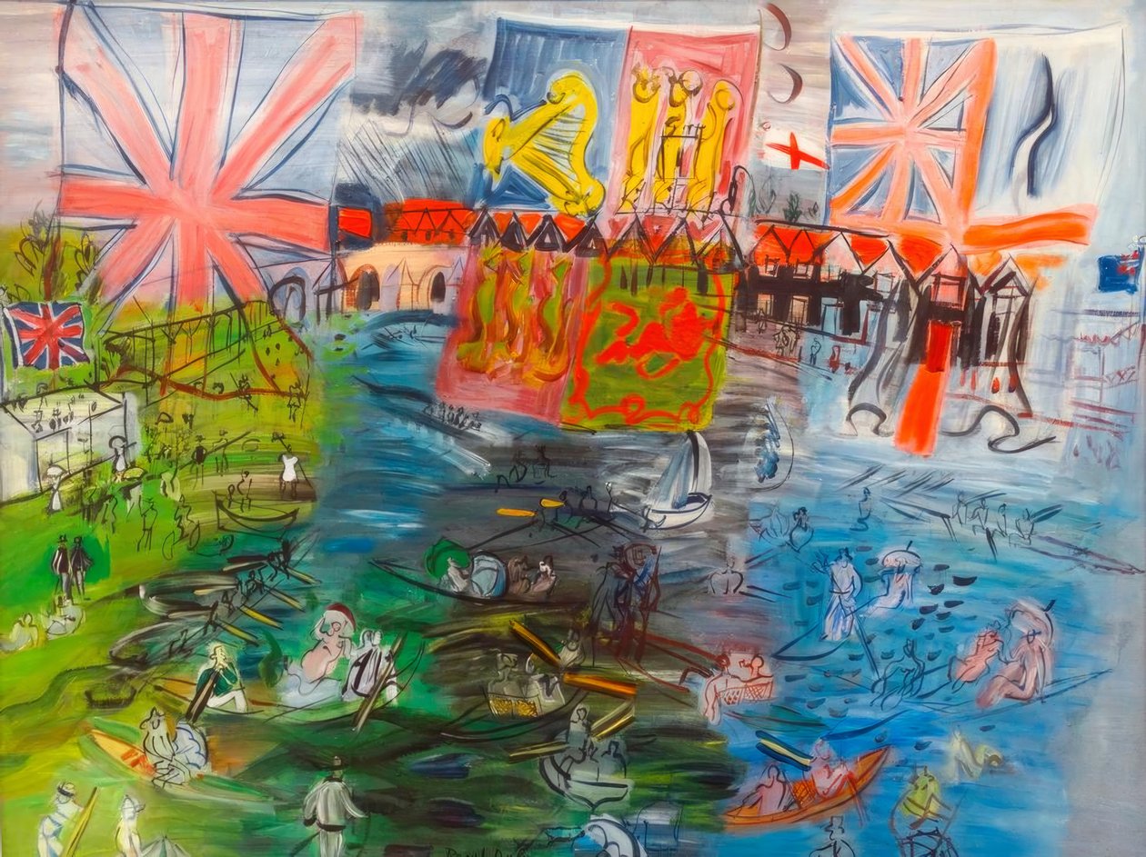 Henley, flagregatta af Raoul Dufy