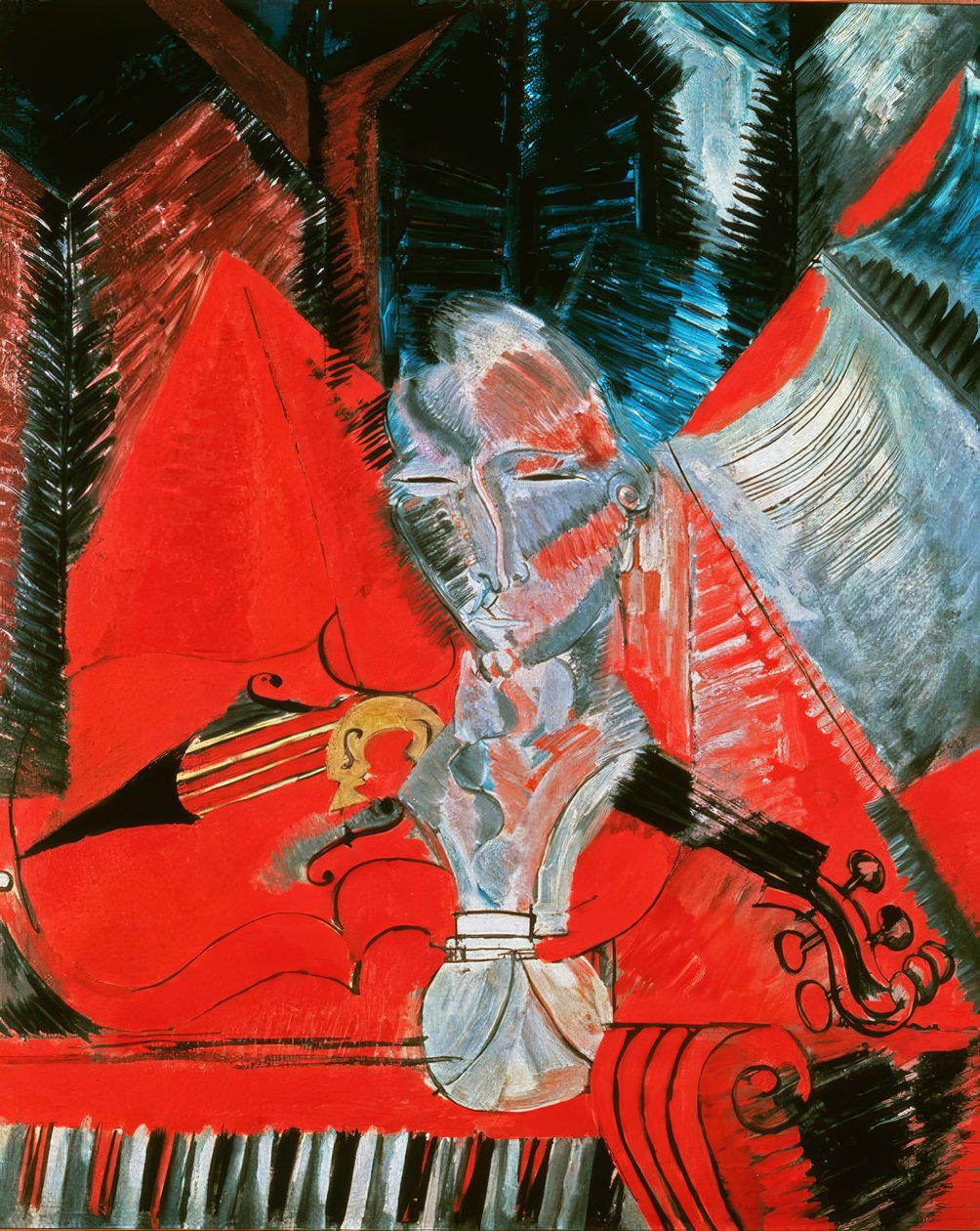 Hommage til Mozart af Raoul Dufy