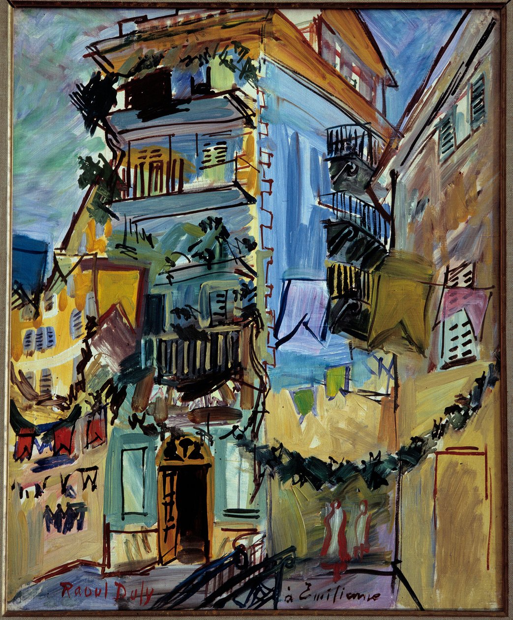 I Emilienne, Nice i maj af Raoul Dufy