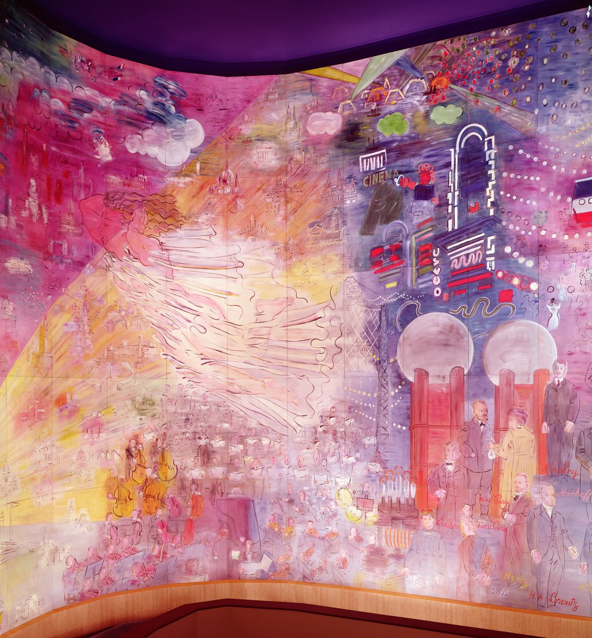 La Fee Electicite af Raoul Dufy