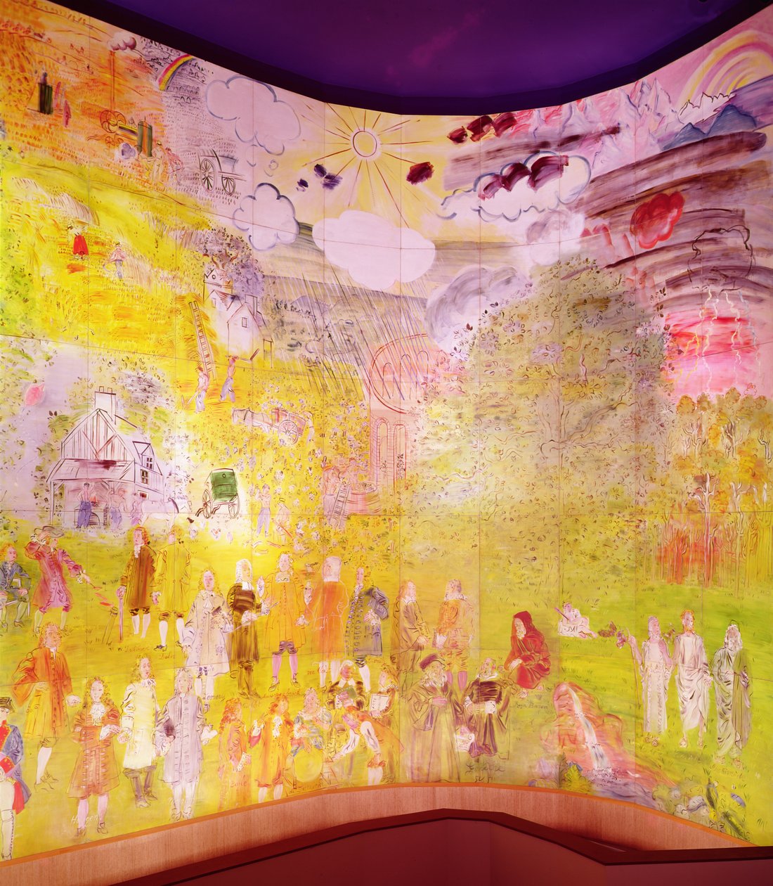 La Fee Elektricitet af Raoul Dufy