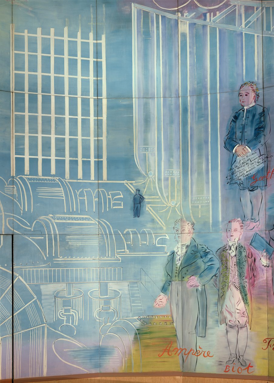 La Fee Elektricitet af Raoul Dufy