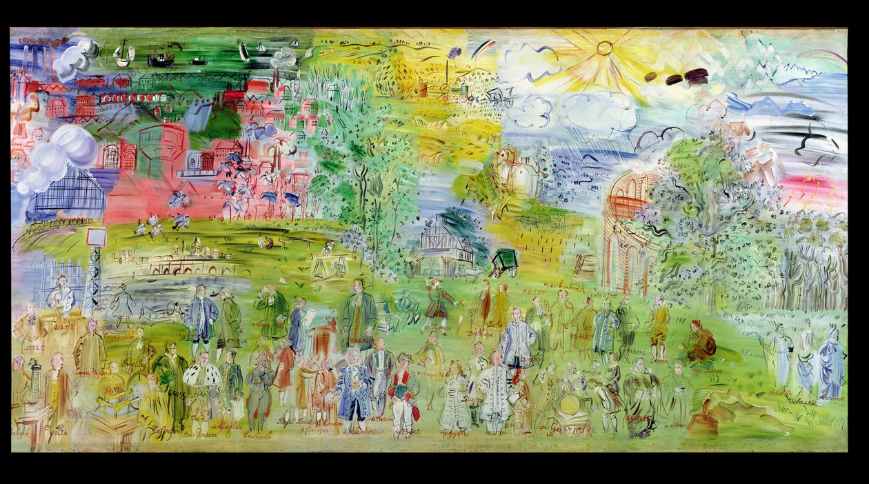 La Fee Elektricitet af Raoul Dufy