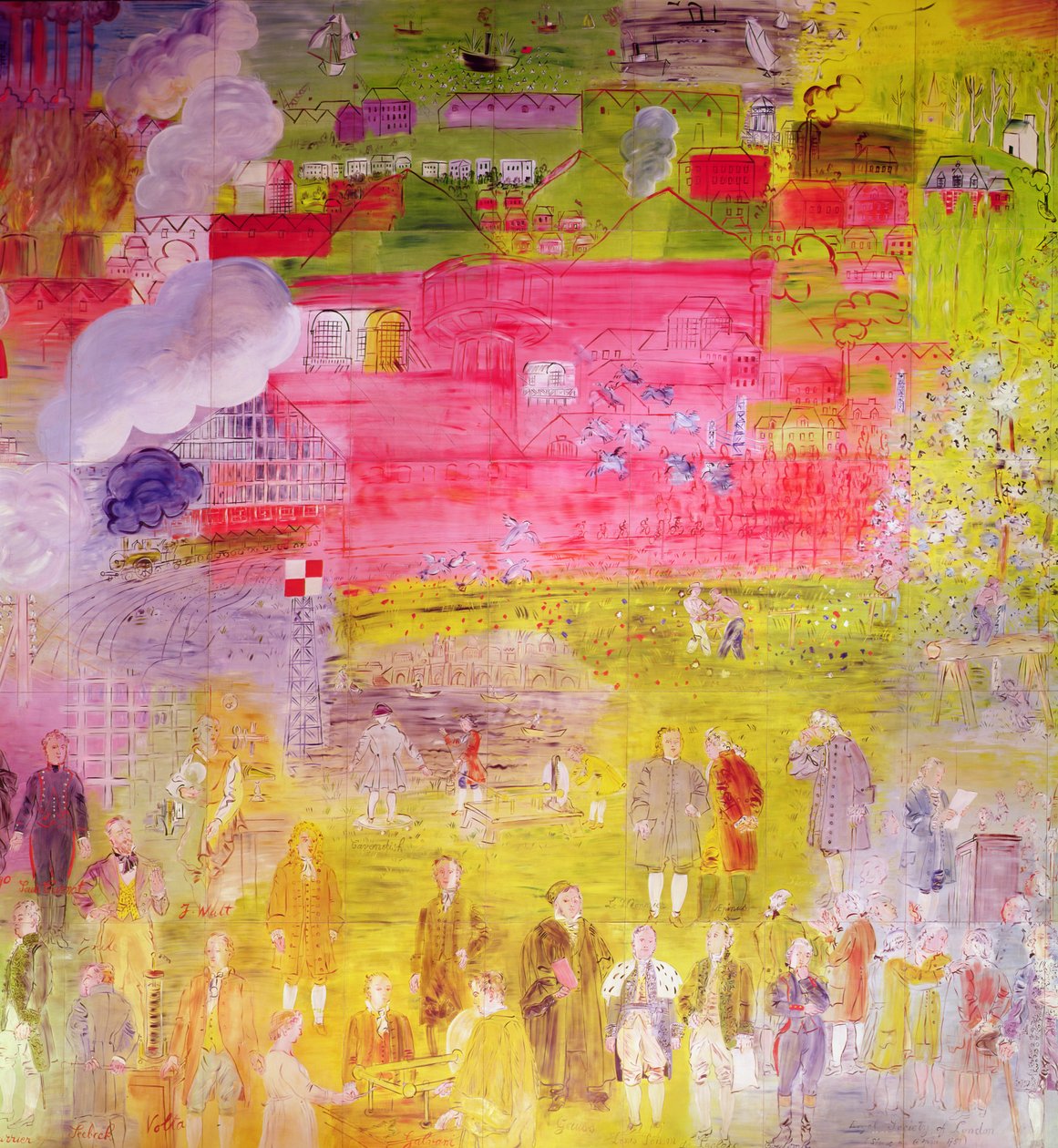 La Fee Elektricitet af Raoul Dufy