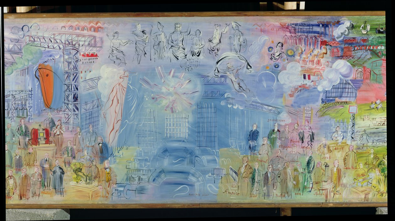 La Fee Elektricitet af Raoul Dufy