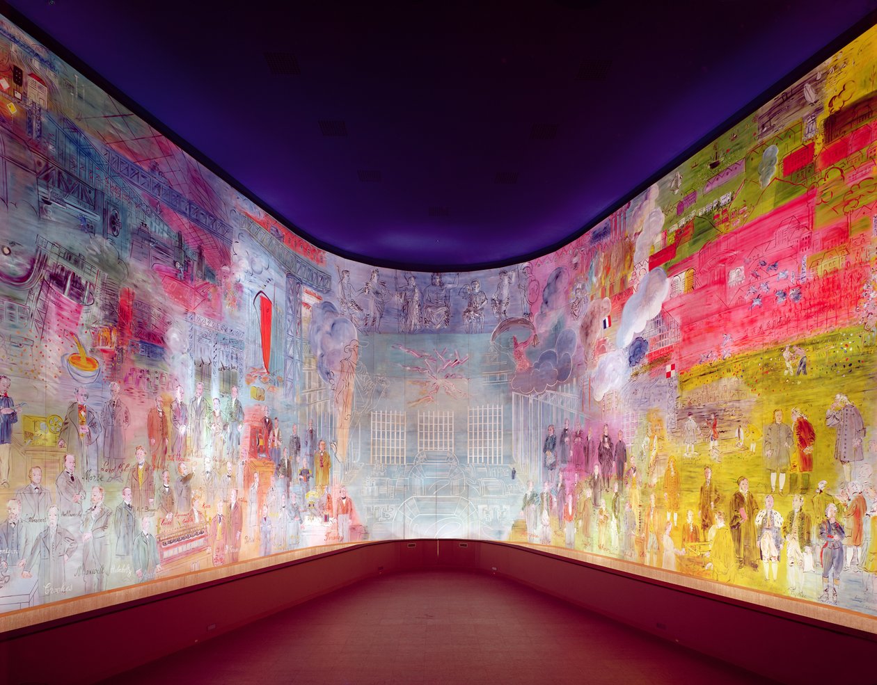 La Fee Elektricitet af Raoul Dufy