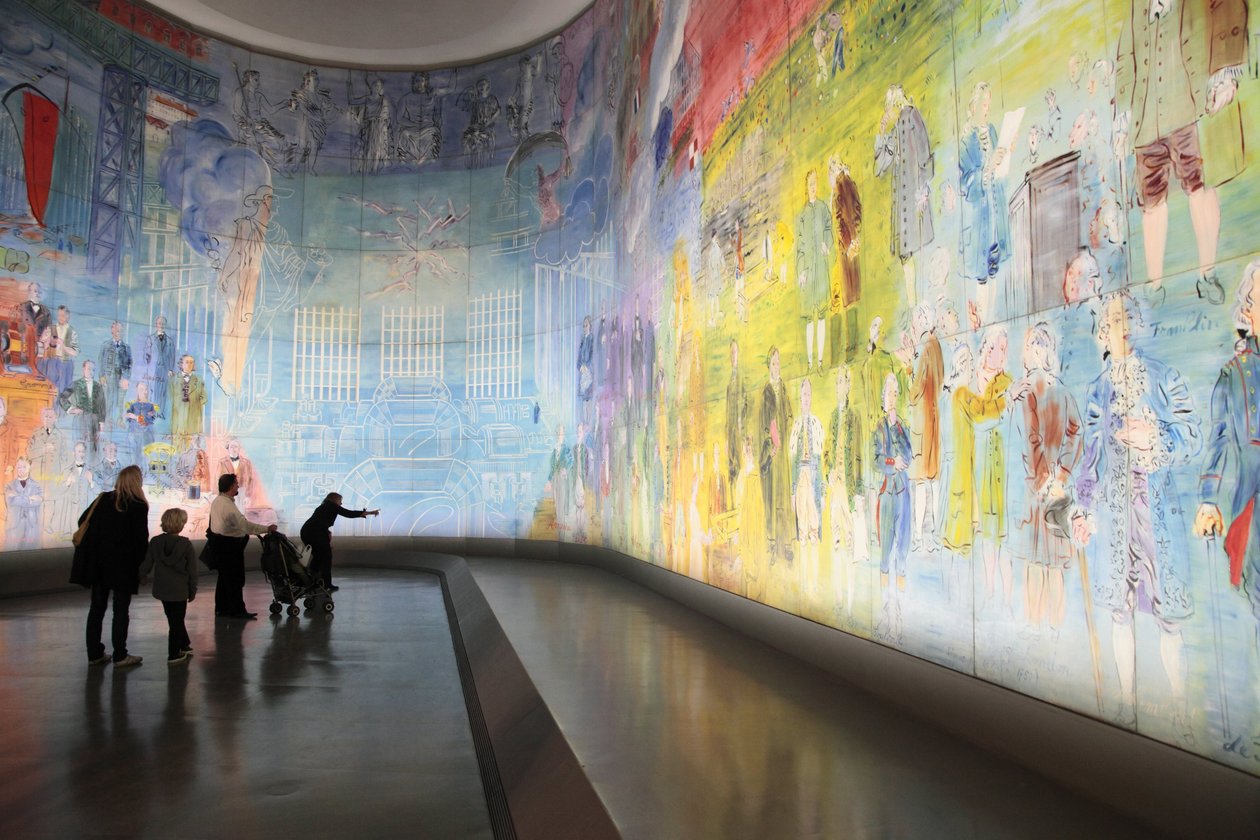 La Fee Electricite, i Dufy-salen på Musee d