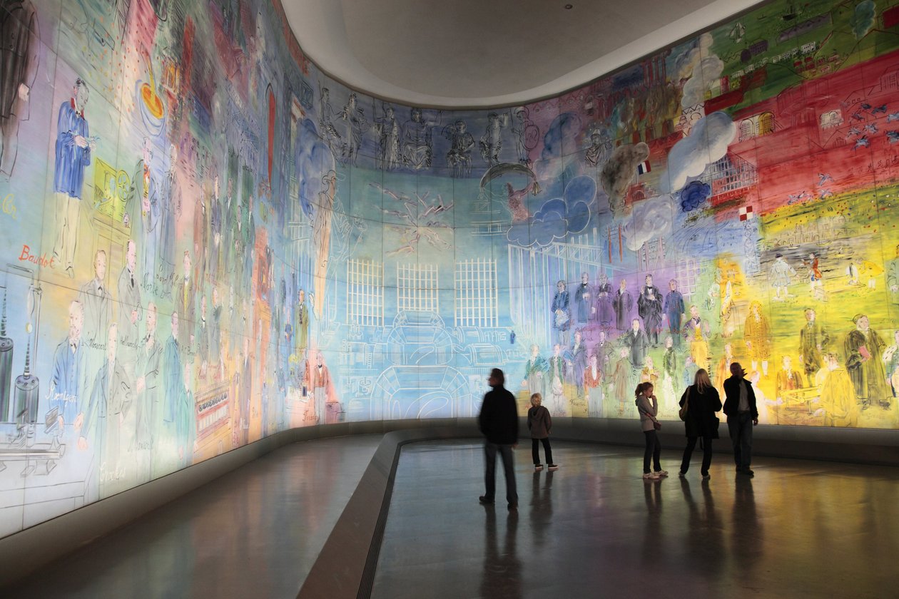 La Fee Electricite, i Dufy-salen på Musee d