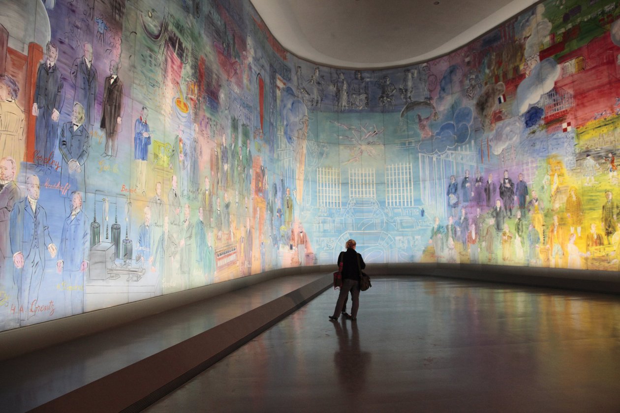 La Fee Electricite, i Dufy-salen på Musee d