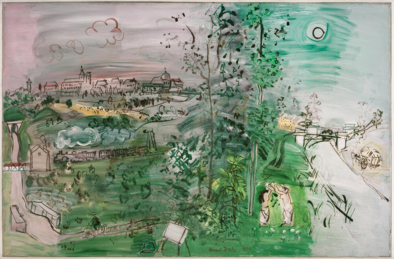 Langres af Raoul Dufy