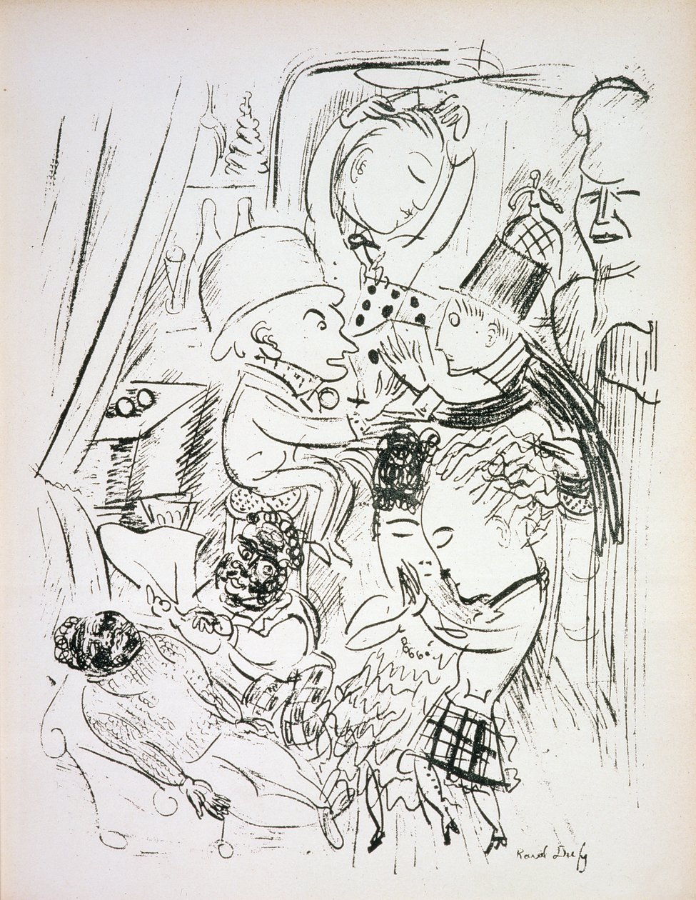 Le Boeuf sur le Toit eller The Nothing Doing Bar, Darius Milhaud Instrumental Music af Raoul Dufy