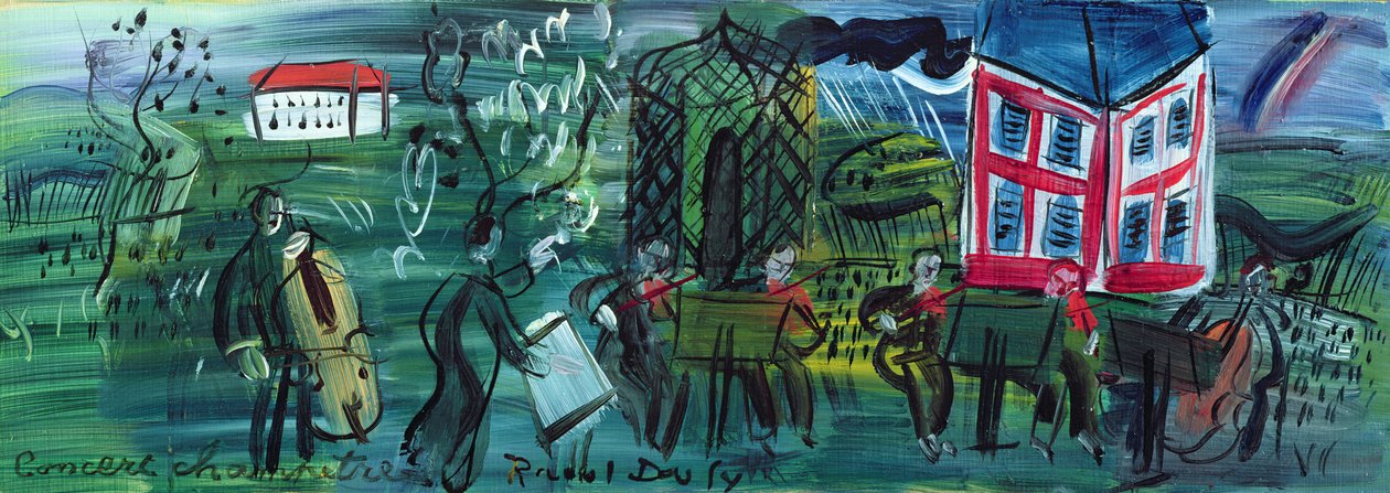 Le Concert Champetre af Raoul Dufy