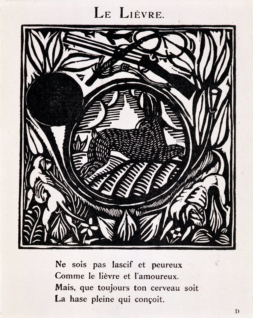 Haren - i "Le Bestiaire ou cortège d