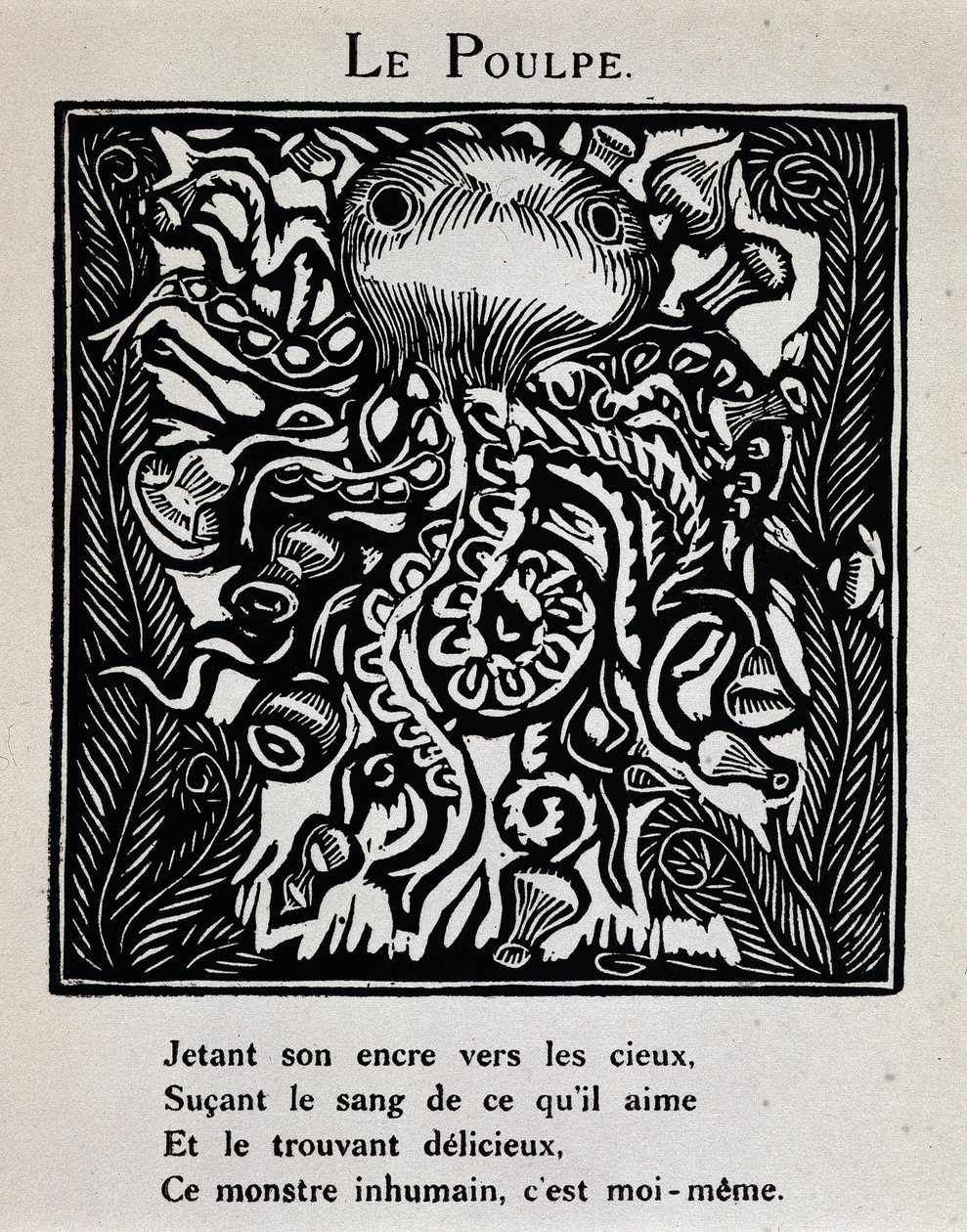 Le octopus - i "Le Bestiaire ou cortege d