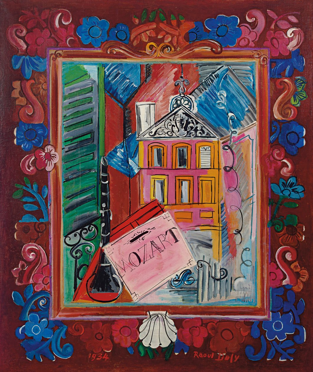Mozart af Raoul Dufy