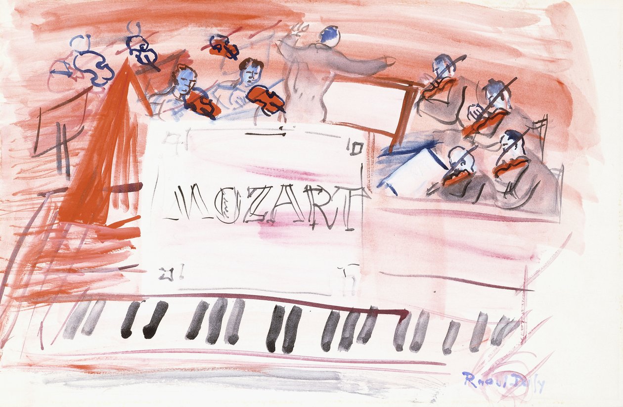 Mozart af Raoul Dufy