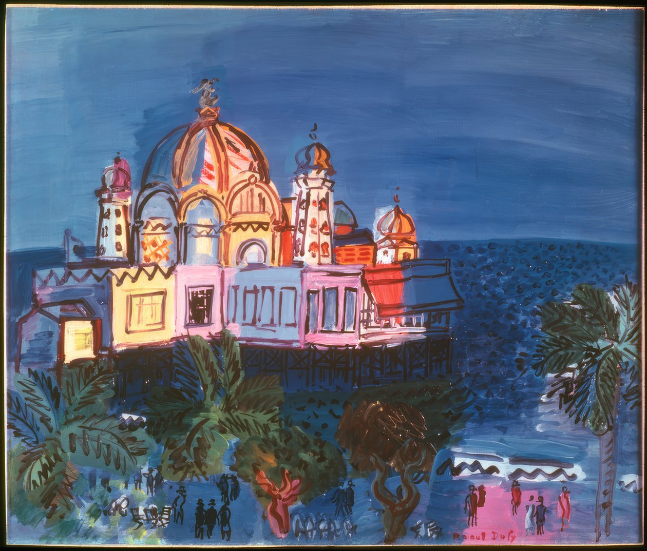 Flot kasino af Raoul Dufy