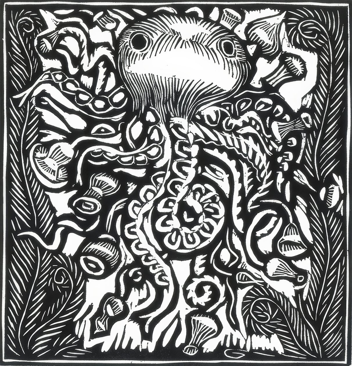Blæksprutte af Raoul Dufy