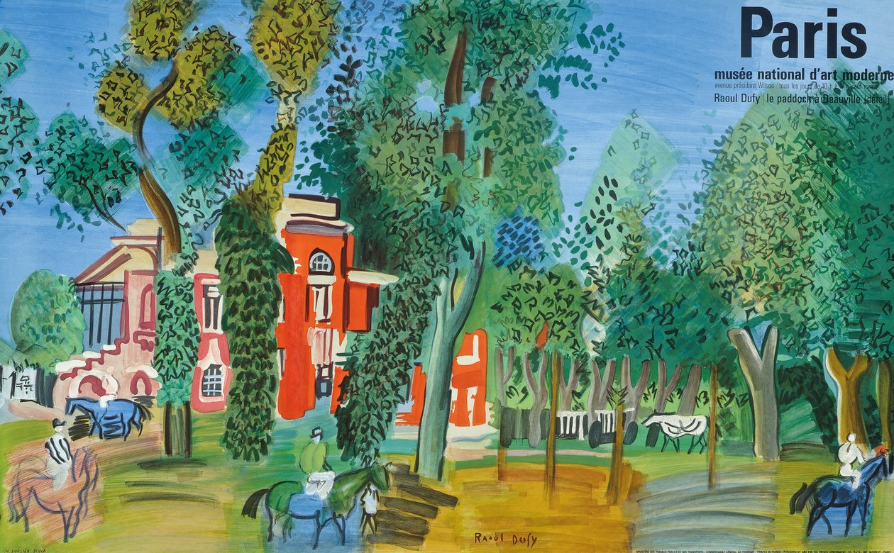 Paris, Nationalmuseet for moderne kunst af Raoul Dufy