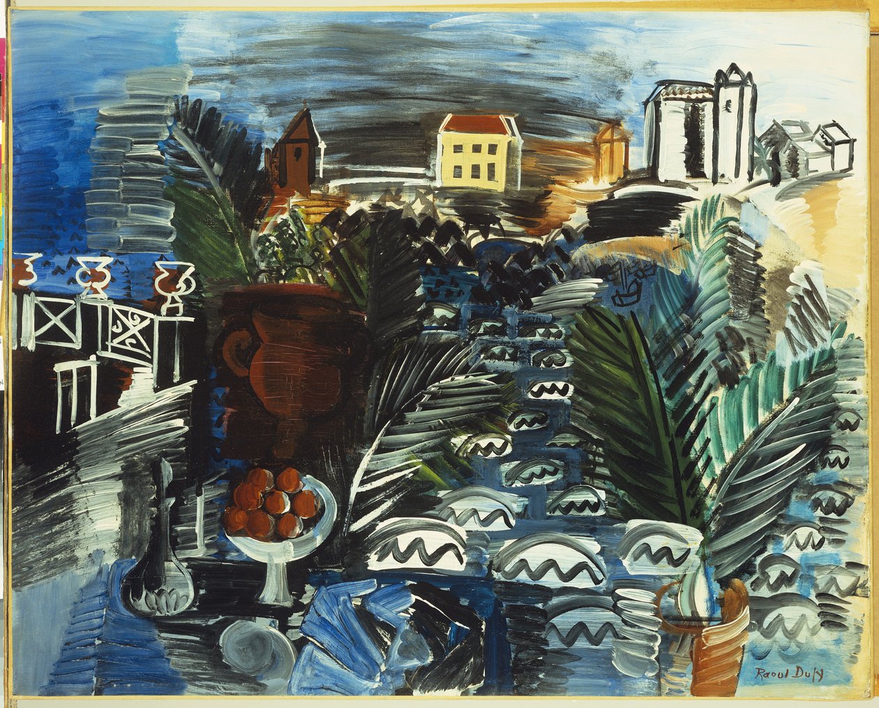 Stilleben ved havet af Raoul Dufy