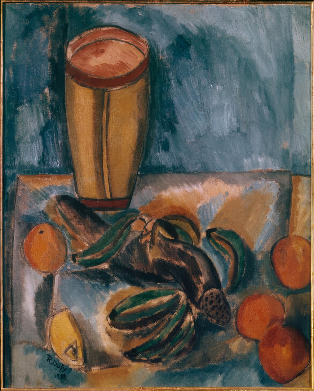 Stilleben med bananer af Raoul Dufy