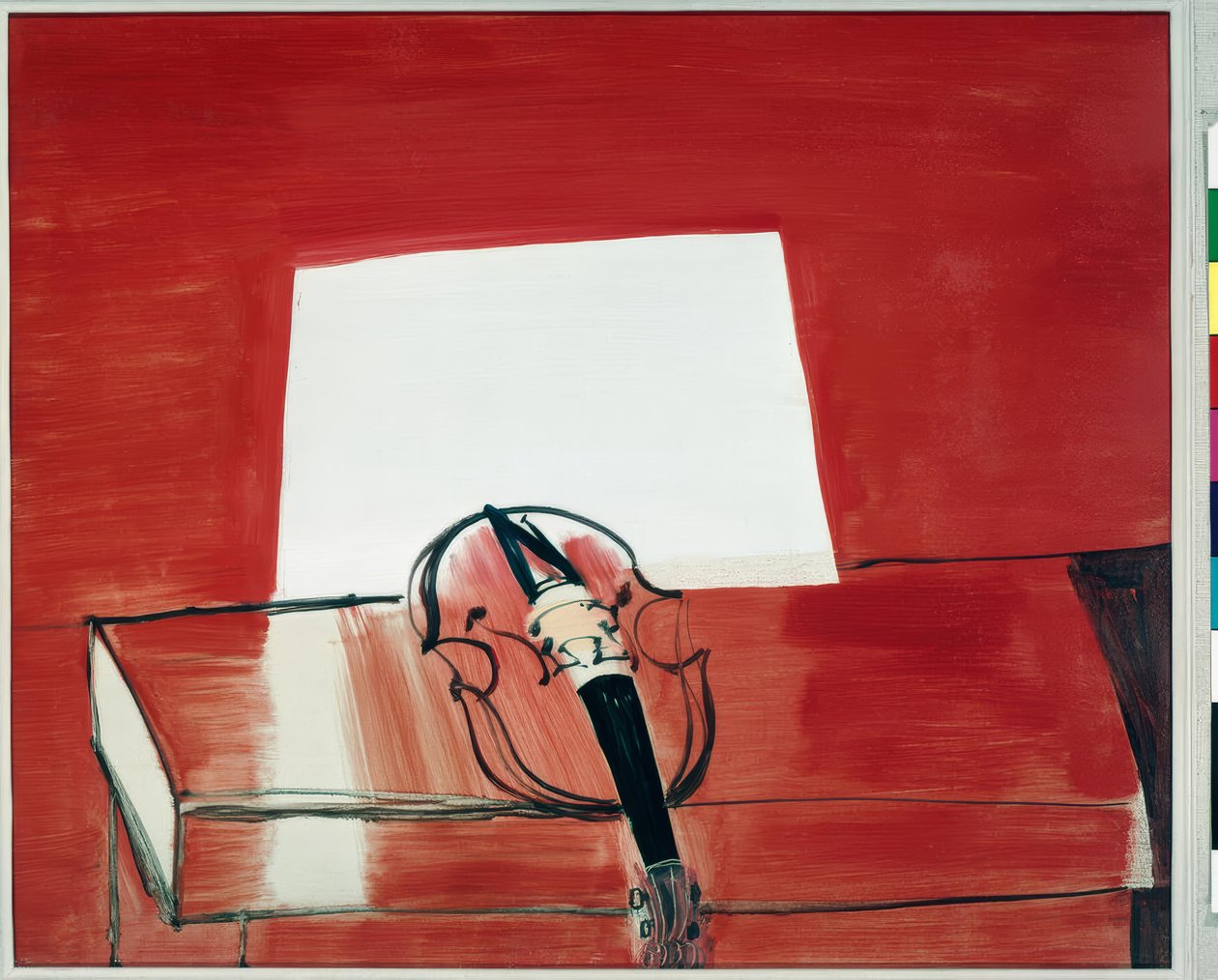 Stilleben med violin af Raoul Dufy