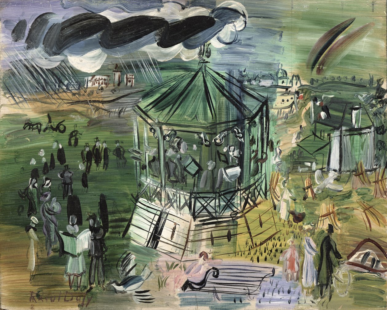 Søndag, Musik på landet af Raoul Dufy