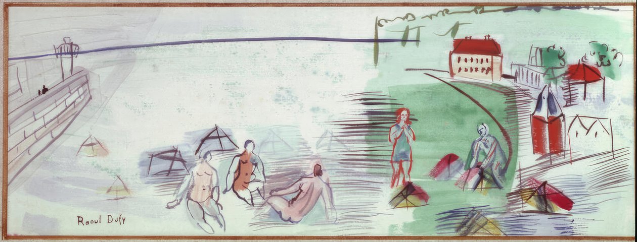 Stranden af Raoul Dufy