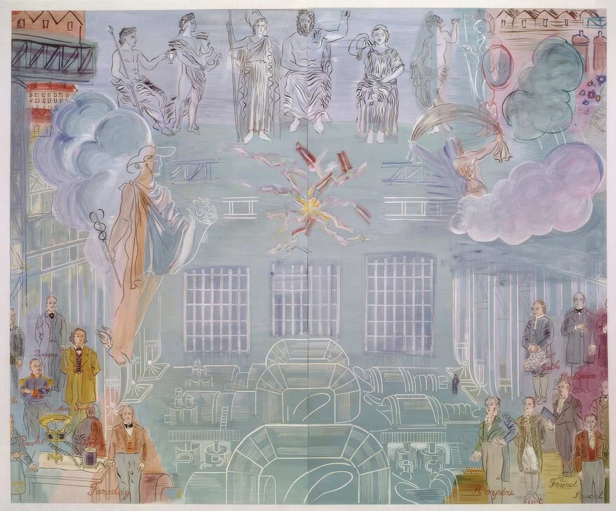 Den elektriske fe af Raoul Dufy