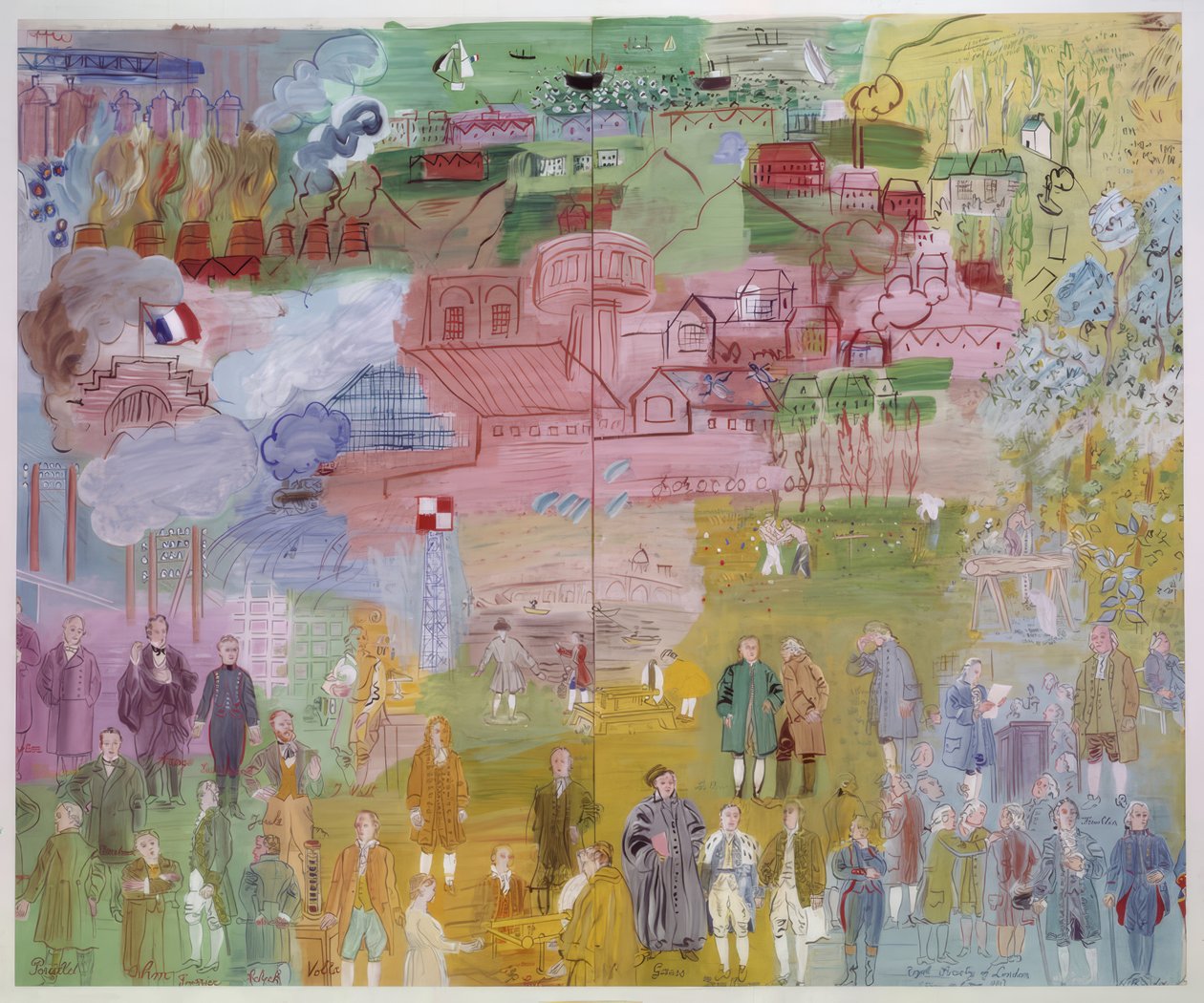 Elektricitetsfeen af Raoul Dufy