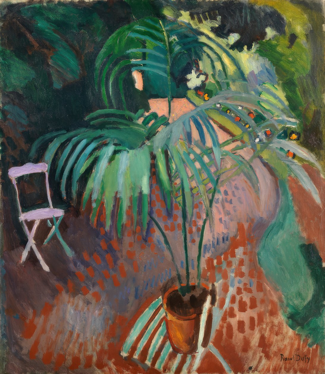 Det lille palmetræ af Raoul Dufy