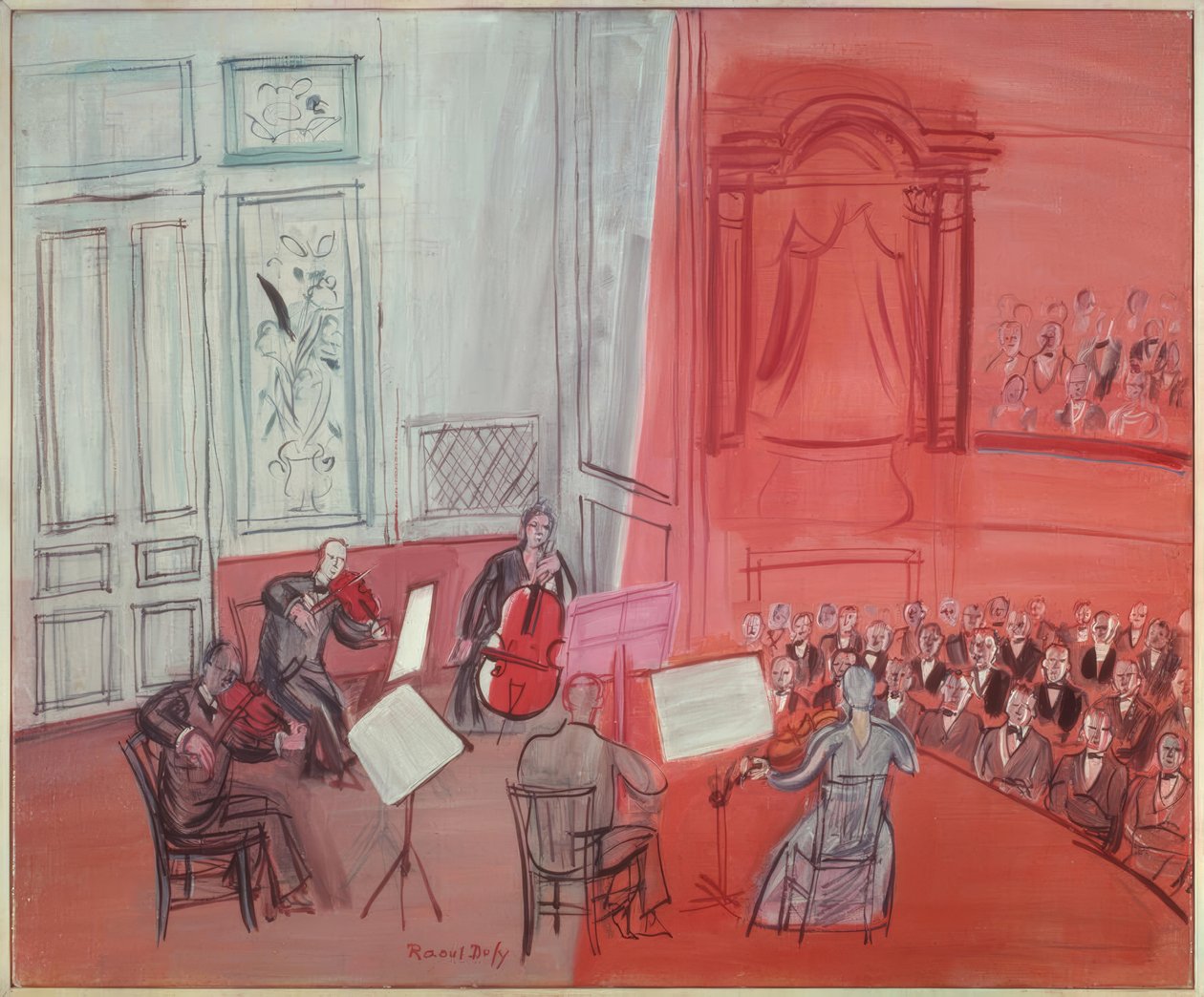Den orange koncert af Raoul Dufy