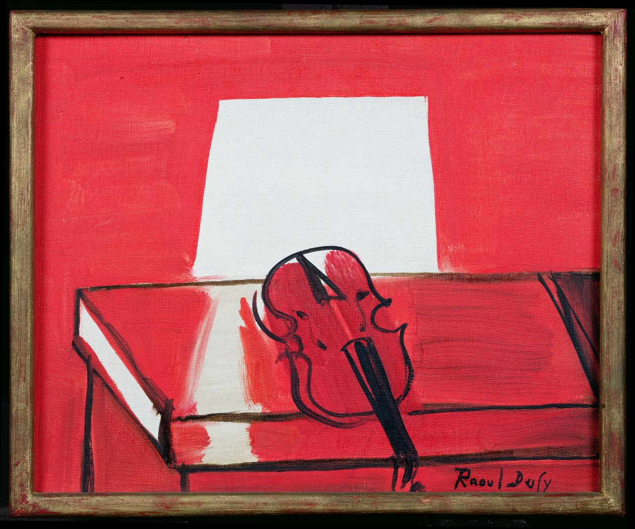 Den røde violin af Raoul Dufy