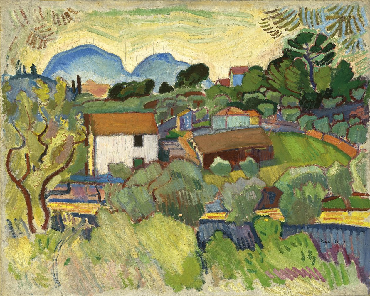 Floden af Raoul Dufy