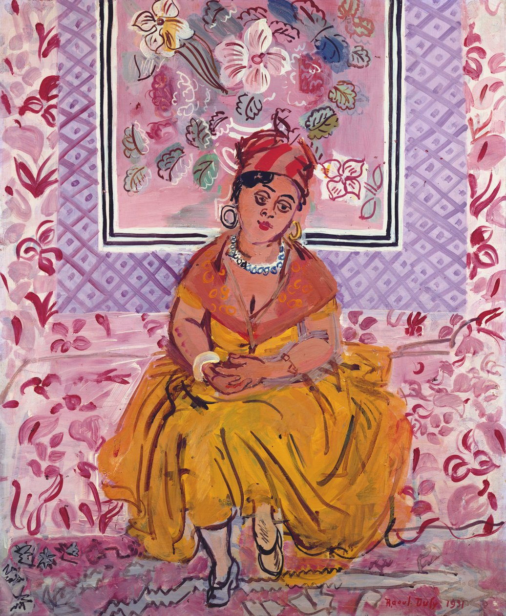Kvinden fra Martinique af Raoul Dufy