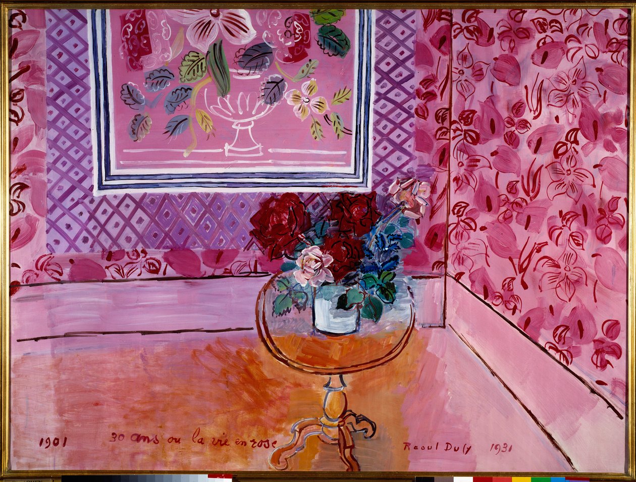 Tredive år eller livet i pink af Raoul Dufy