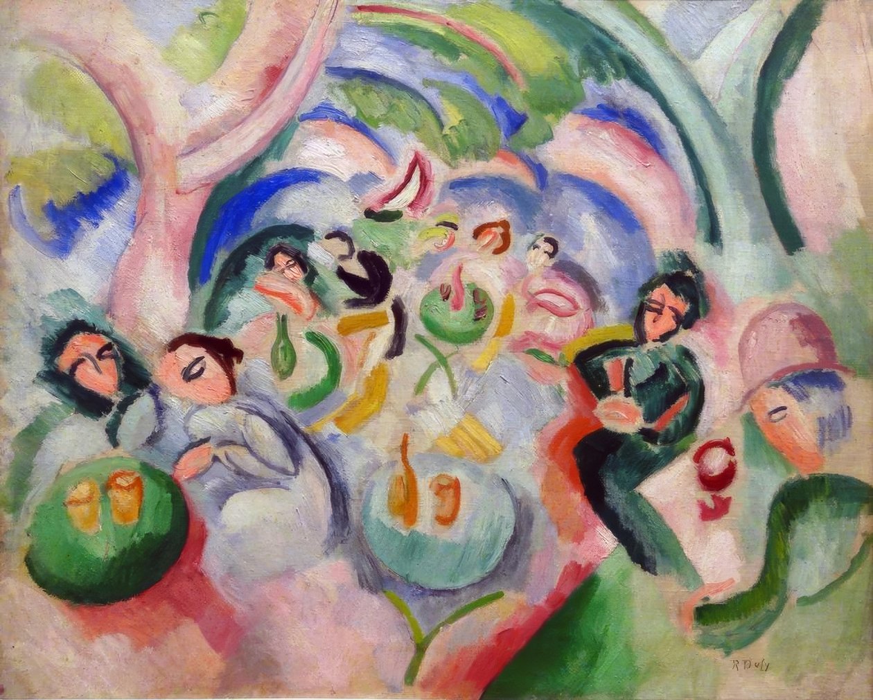 Aperitif af Raoul Dufy