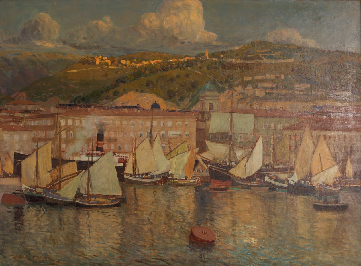 Sommeraften (Port of Fiume) af Raoul Frank