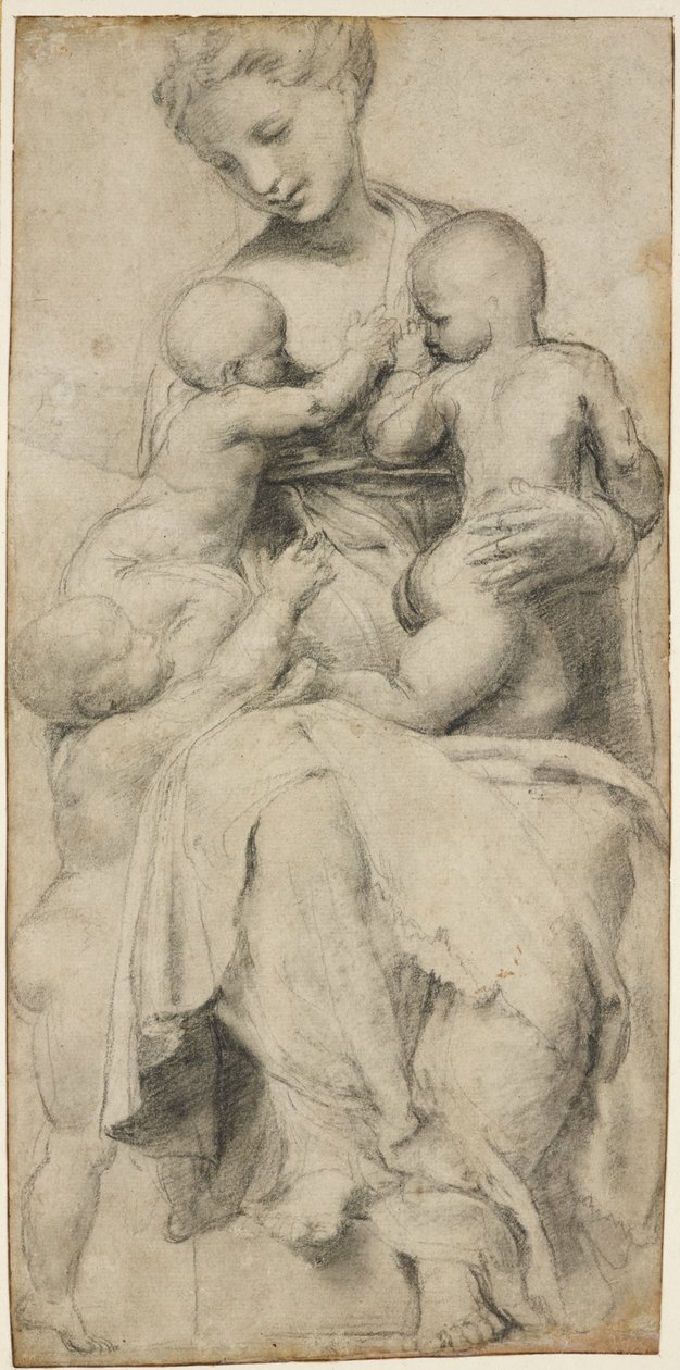 Velgørenhed, WA1846.294 af Raffaello Sanzio Raphael