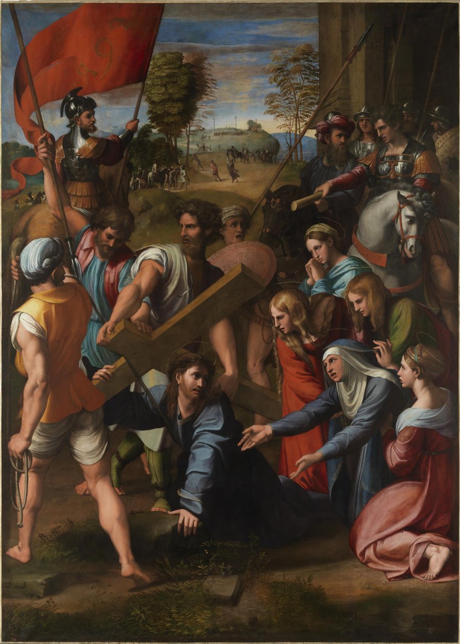 Spasmen på Sicilien af Raffaello Sanzio Raphael