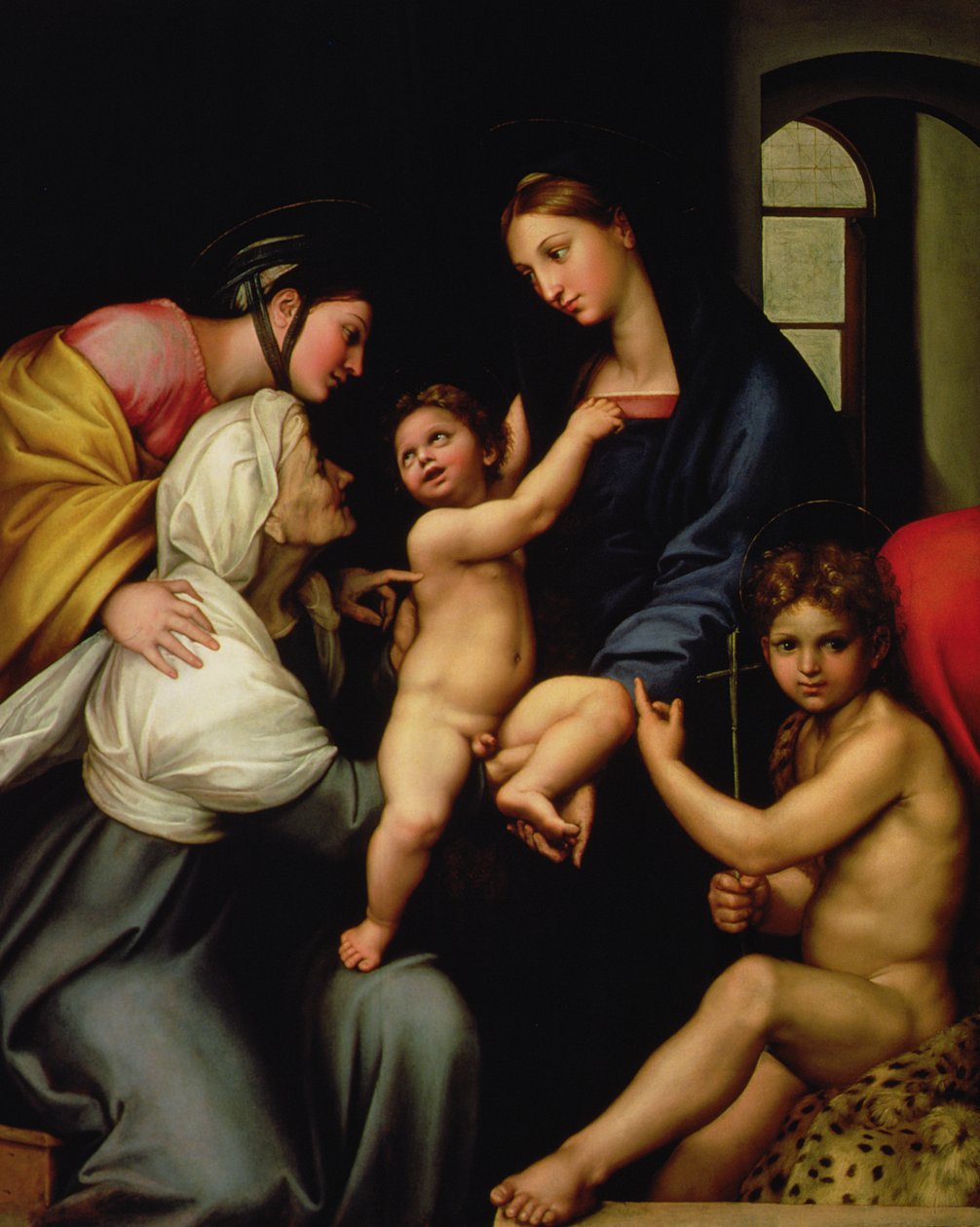 Madonna af sengetøjet af Raffaello Sanzio Raphael