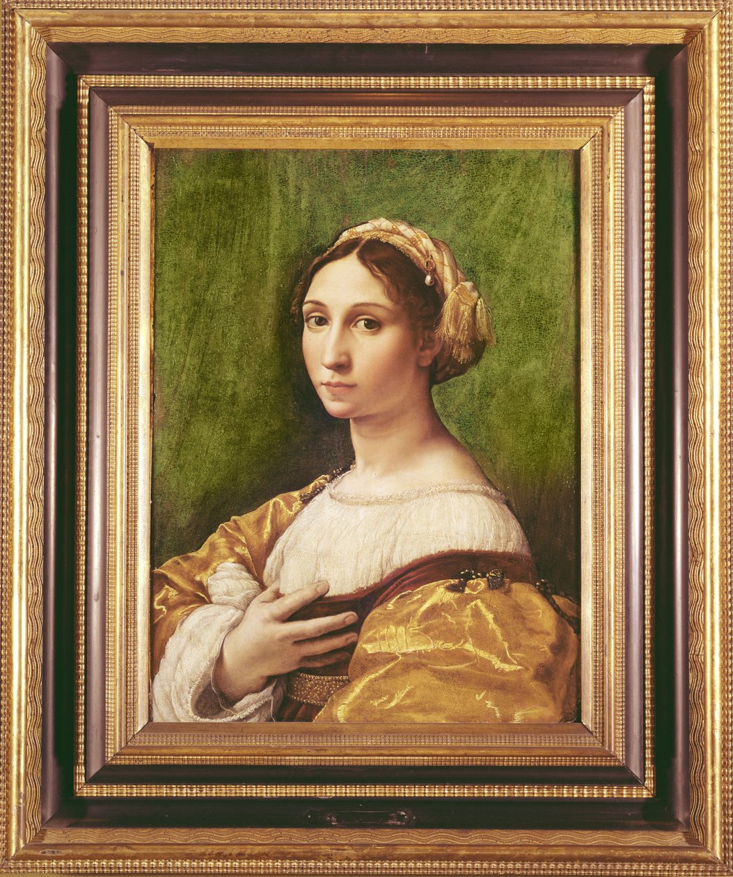 Portræt af en ung kvinde af Raffaello Sanzio Raphael