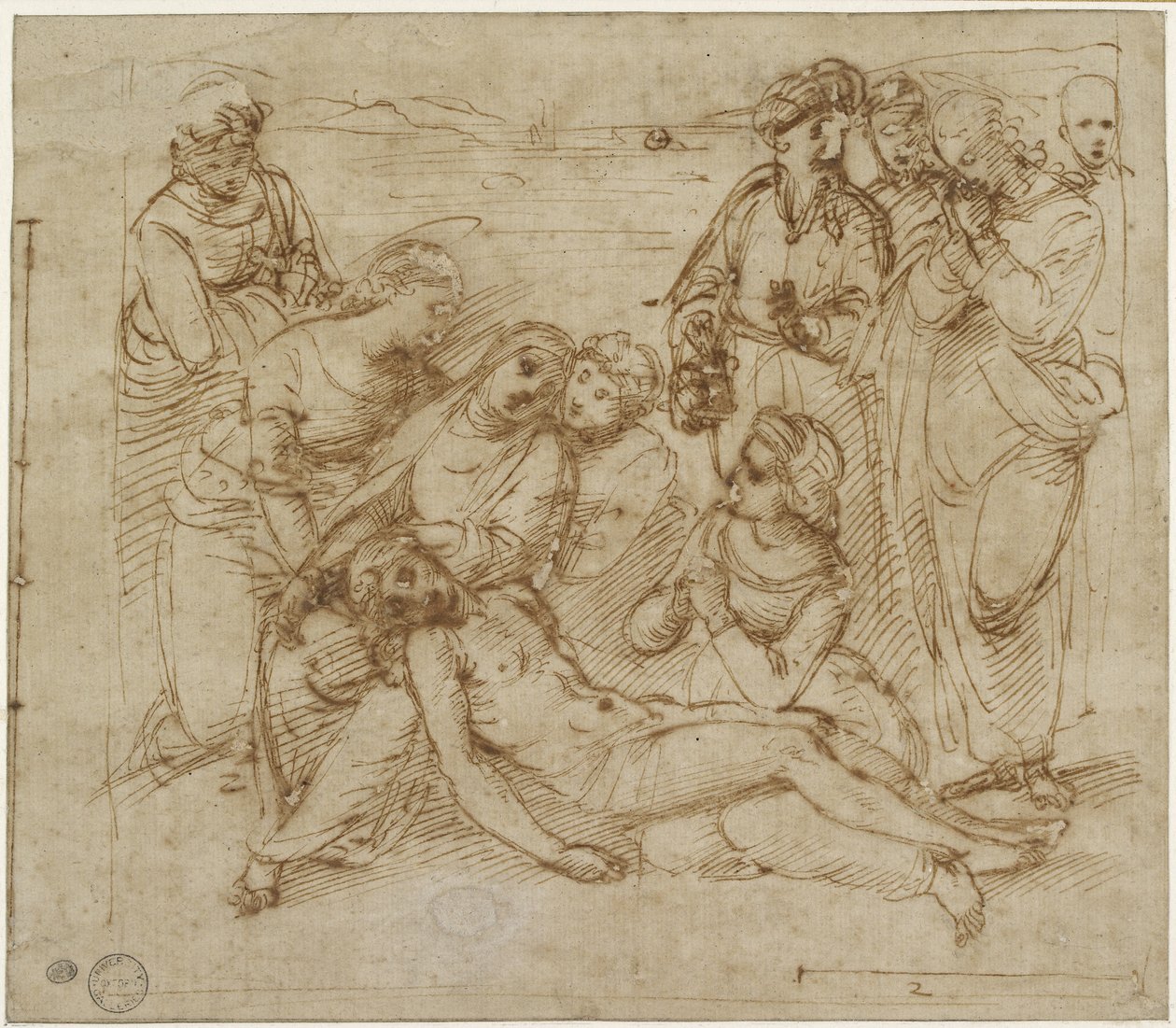 Klagesangen af Raffaello Sanzio Raphael