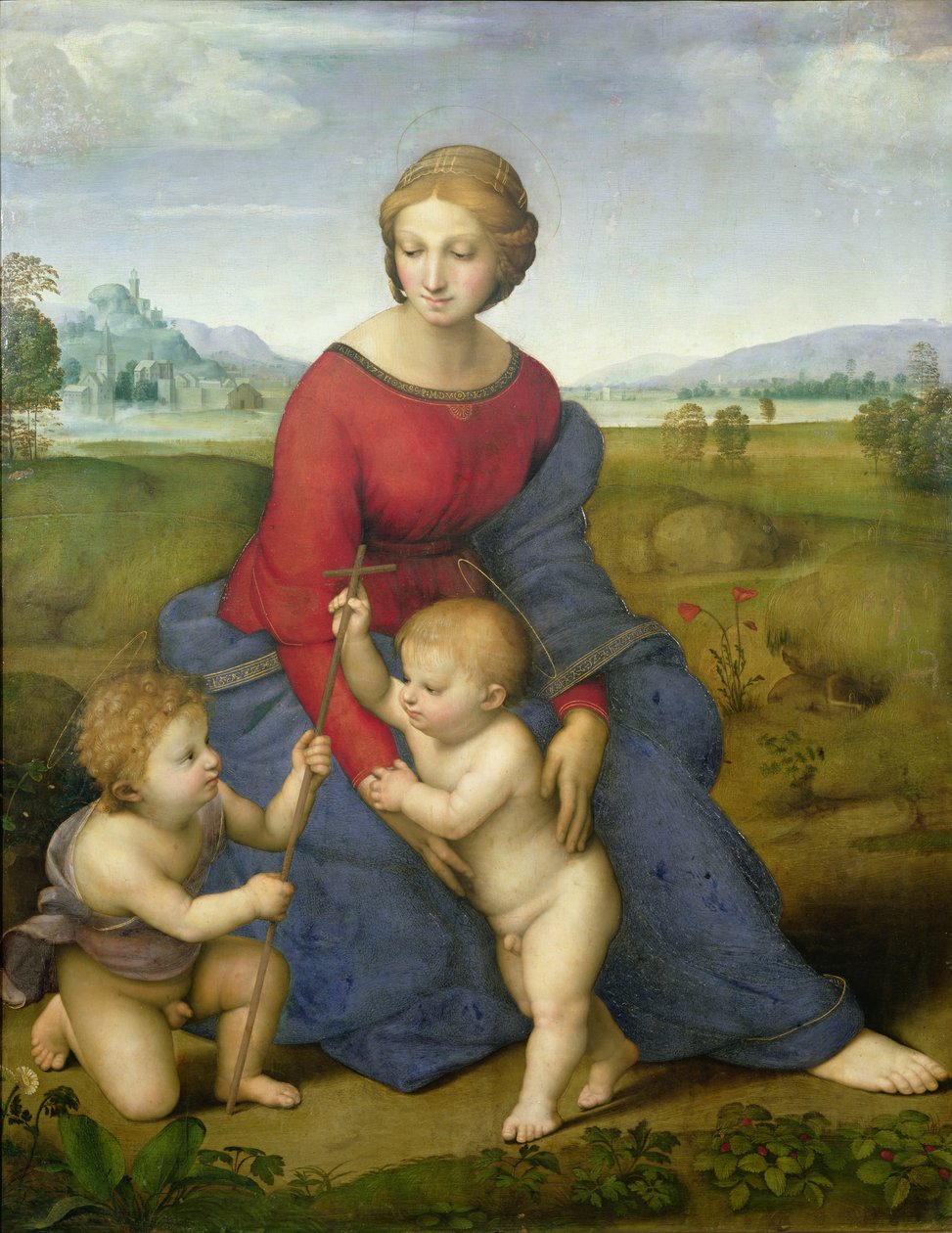 Madonna på engen af Raphael