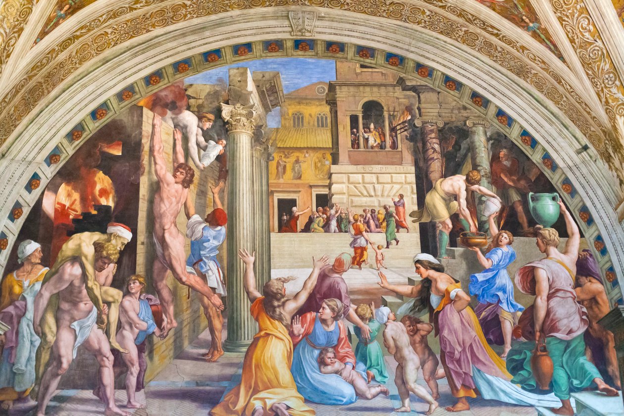 Branden i borgoen af Raphael (1483 1520)