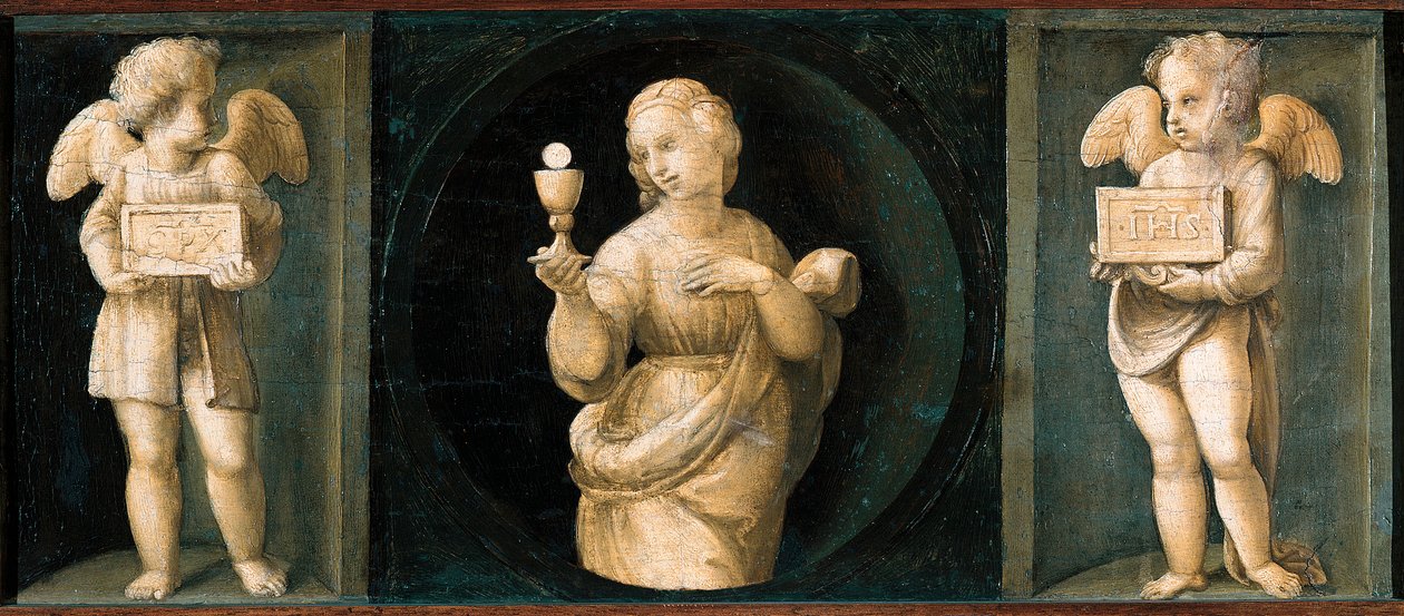 Faith, predella fra Baglioni-altertavlen af Raphael (1483 1520)