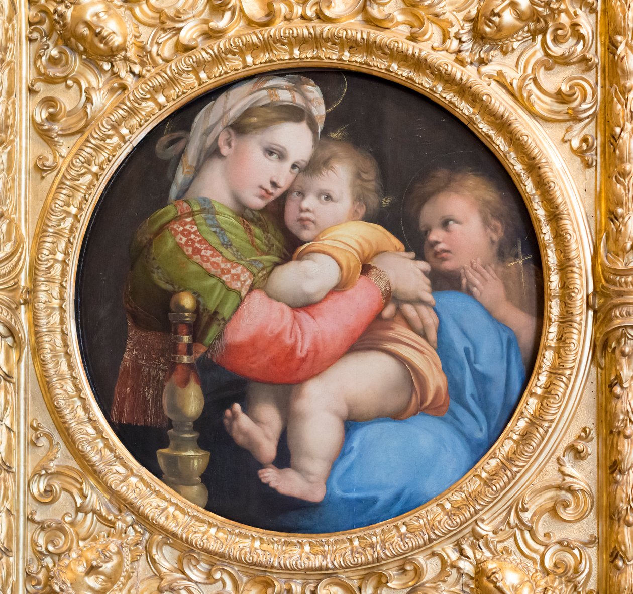 Madonna af stolen af Raphael (1483 1520)