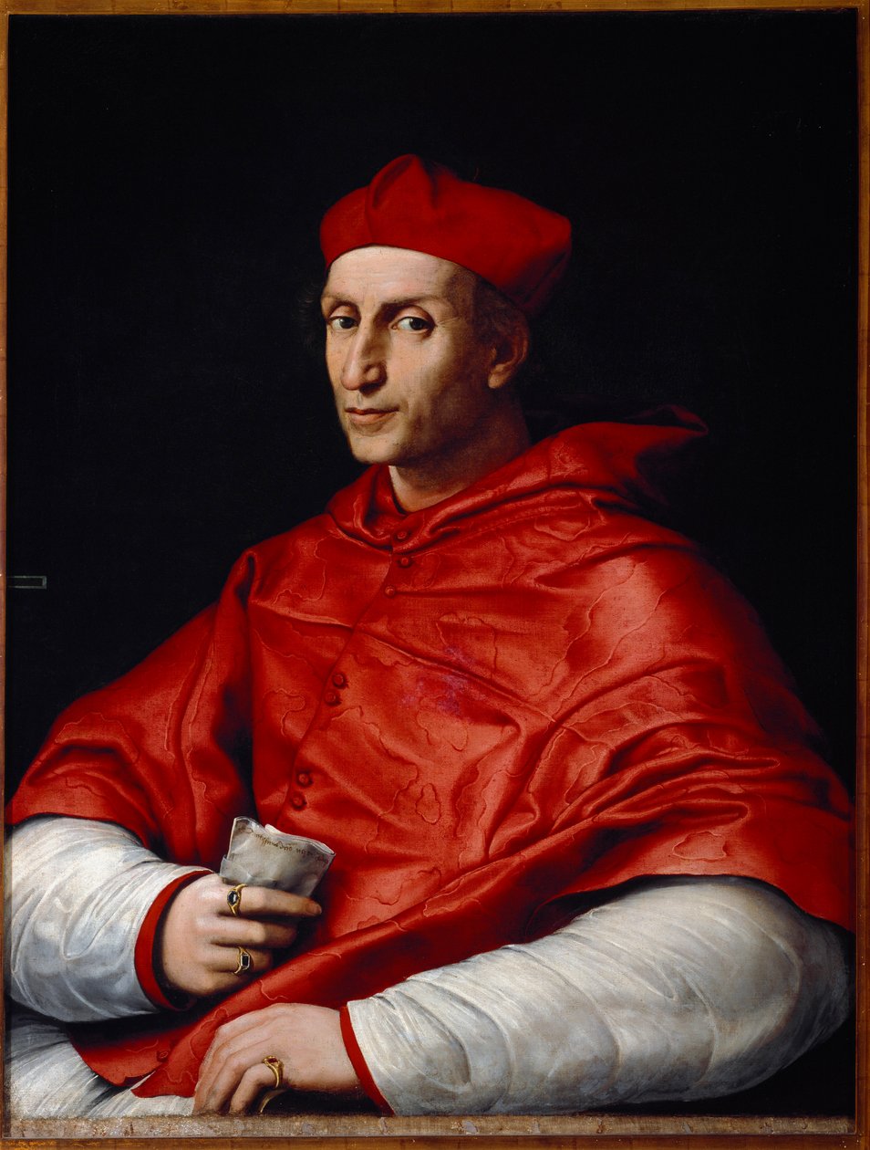 Portræt af Bernardo Dovizi fra Bibbiena af Raphael