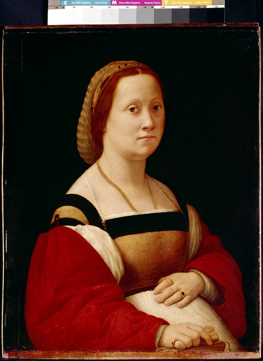 Den gravide kvinde (La Gravida) (olie på træ af Raphael
